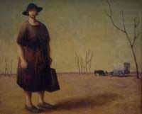 Alexander John Drysdale The Drovers Wife china oil painting image